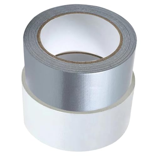 LOLIPPYY 2 Rollen Winddichte Selbstklebende Tür und Fensterdichtungsband Je Wasserfest Stark Haftend Zugluftstopper Flexibel Leicht Zuschneidbar in Weiß und Silber LOLIPPYY 2 Rollen Winddichte Selbstklebende Tür und Fensterdichtungsband Je Wasserfest Stark Haftend Zugluftstopper Flexibel Leicht Zuschneidbar in Weiß und Silber von LOLIPPYY