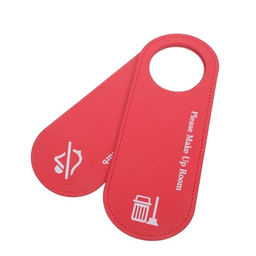 LOLIPPYY 2 STÜCK Doppelseitiges Türschild Ruhebitte aus Pu leder Elegantes Design Passend für Verschiedene Türgriffe für Hotel Büro und Zuhause Auffällige Farben für Klare LOLIPPYY 2 STÜCK Doppelseitiges Türschild Ruhebitte aus Pu leder Elegantes Design Passend für Verschiedene Türgriffe für Hotel Büro und Zuhause Auffällige Farben für Klare von LOLIPPYY