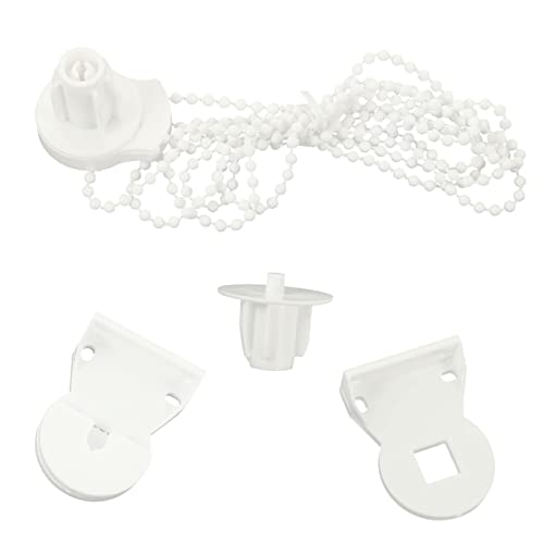 LOLIPPYY 2 Sätze Rolloset Fensterrollo Zubehör Pom Material Langlebig Robust Bead Chain Kettenzug Ersatzteile für Manuelle Jalousien Montage Reparatur Zuhause von LOLIPPYY