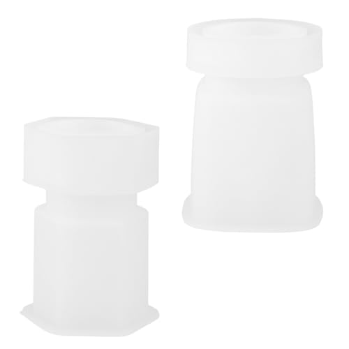 LOLIPPYY 2 Sätze Silikon DIY Gießform Teiliges Rechteckige Sechseckige Aufbewahrungsflasche mit Deckel Wiederverwendbar Antihaftbeschichtet Leicht zu Reinigen für Harz Pigment LOLIPPYY 2 Sätze Silikon DIY Gießform Teiliges Rechteckige Sechseckige Aufbewahrungsflasche mit Deckel Wiederverwendbar Antihaftbeschichtet Leicht zu Reinigen für Harz Pigment von LOLIPPYY