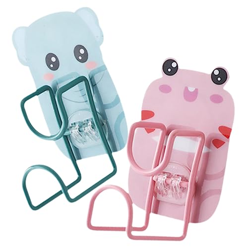 LOLIPPYY 2 Stck. Teiliges Selbstklebendes Wandhaken mit Süßem Tierdesign ohne Bohren Starke Tragkraft für Badezimmer Waschbecken Handtaschen Hüte Schals und Rucksäcke Praktische LOLIPPYY 2 Stck. Teiliges Selbstklebendes Wandhaken mit Süßem Tierdesign ohne Bohren Starke Tragkraft für Badezimmer Waschbecken Handtaschen Hüte Schals und Rucksäcke Praktische von LOLIPPYY