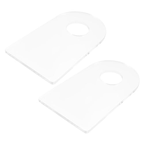 LOLIPPYY 2 Stück Acryl Weinflaschenhalter Klar Tisch Weinregal Stauraum und Dekoration Modernes Stabiles Weinflaschen Display für Küche und Esszimmer Vielseitig Einsetzbar von LOLIPPYY