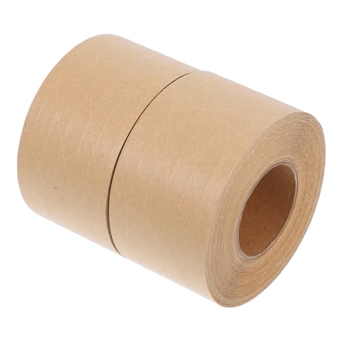LOLIPPYY 2 Stück Braunes Verstärktes Papierklebeband Wasseraktiviertes Geruchloses Packband für Versand Verpackung und Umzug Reißfest Umweltfreundlich Vielseitig Einsetzbar LOLIPPYY 2 Stück Braunes Verstärktes Papierklebeband Wasseraktiviertes Geruchloses Packband für Versand Verpackung und Umzug Reißfest Umweltfreundlich Vielseitig Einsetzbar von LOLIPPYY