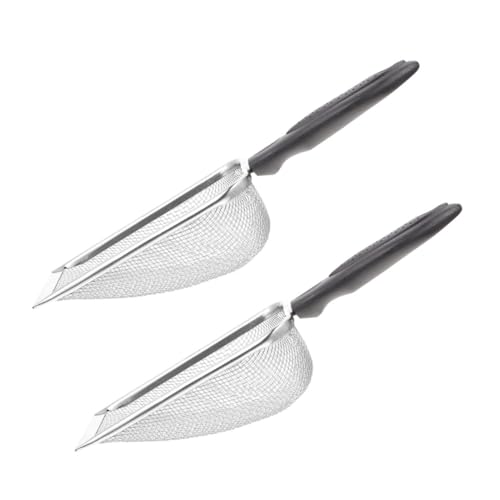 LOLIPPYY 2 Stück Edelstahl Reptilien Schaufel Leichte Kompakte Substrat Schaufeln mit Rundem Griff für Sichere Reinigung von Terrarien und Haustierboxen Komfortabel und Handlich LOLIPPYY 2 Stück Edelstahl Reptilien Schaufel Leichte Kompakte Substrat Schaufeln mit Rundem Griff für Sichere Reinigung von Terrarien und Haustierboxen Komfortabel und Handlich von LOLIPPYY