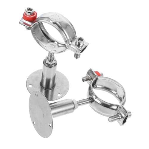 LOLIPPYY 2 Stück Edelstahl Rohrschelle Verstellbar für Rohre Robuste Wand Deckenmontage Rohrhalterung Langlebiger Rohrhalter für Wasser Gasleitungen Vielseitige Rohrstütze LOLIPPYY 2 Stück Edelstahl Rohrschelle Verstellbar für Rohre Robuste Wand Deckenmontage Rohrhalterung Langlebiger Rohrhalter für Wasser Gasleitungen Vielseitige Rohrstütze von LOLIPPYY