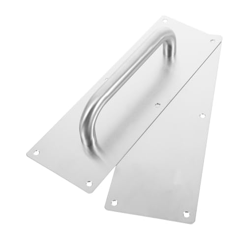 LOLIPPYY 2 Stück Edelstahl Türgriff Push Pull Türbeschlag Feuerfest Robust Vielseitig für Schiebetüren Schranktüren Innenbereich Modernes Design Langlebig von LOLIPPYY