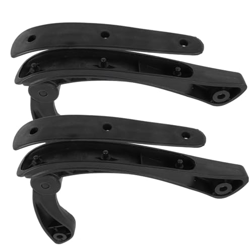 LOLIPPYY 2 Stück Ergonomische Armlehnen Ersatzteile für Bürostühle Langlebige Handauflagen Passend für Computer und Drehstühle Komfortable Büroarmlehnen Zubehör von LOLIPPYY