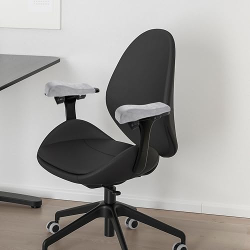 LOLIPPYY 2 Stück Ergonomische Bürostuhl Armlehnenpolster Elastische Dicke Armstützenkissen für Büro Gamingstühle Erhöhte Armlehnenhöhe für Druckentlastung und Verbesserten Komfort bei von LOLIPPYY