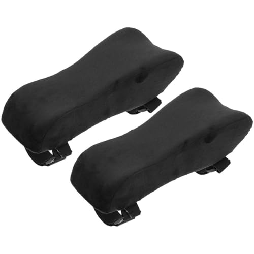 LOLIPPYY 2 Stück Ergonomische Memory Schaum Armlehnenpolster Bequeme Stuhl Armauflagen für Büro Gaming Stuhl Druckentlastend Ergonomisch Geformt Passend für Büro Rollstühle LOLIPPYY 2 Stück Ergonomische Memory Schaum Armlehnenpolster Bequeme Stuhl Armauflagen für Büro Gaming Stuhl Druckentlastend Ergonomisch Geformt Passend für Büro Rollstühle von LOLIPPYY