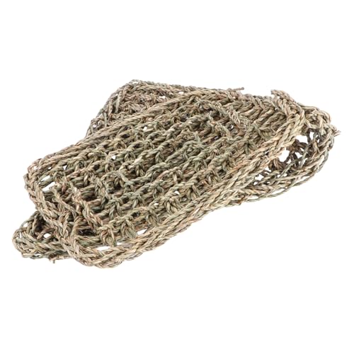 LOLIPPYY 2 Stück Lizard Sleeping Bed Teiliges Hängematte für Bartagame Reptilien mit Natürlichem Seegras Kissen Robust Einfach zu Befestigen und Pflegeleicht für Terrarien und Senkrechte von LOLIPPYY