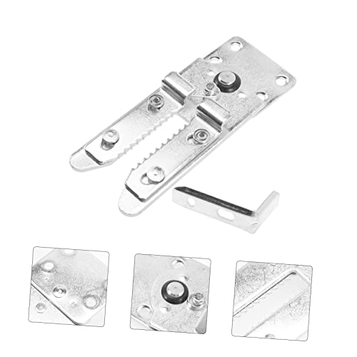 LOLIPPYY 2 Stück Metall Sofa Verbinder Clips mit Schraubhalterung Verdeckter Möbelverbinder für flexiblen Couchzusammenbau Rostfrei Sicherer Halt für Multifunktionale Sofas und Betten von LOLIPPYY