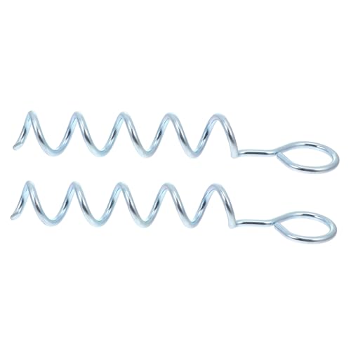 LOLIPPYY 2 Stück Outdoor Hund Bodenanker Spiralschraube Pfahl für Camping Zelt Trampolin Befestigung Robust Installieren Geeignet für Harte Böden für Garten und Outdoor Aktivitäten LOLIPPYY 2 Stück Outdoor Hund Bodenanker Spiralschraube Pfahl für Camping Zelt Trampolin Befestigung Robust Installieren Geeignet für Harte Böden für Garten und Outdoor Aktivitäten von LOLIPPYY