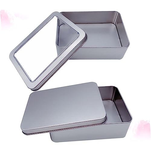 LOLIPPYY 2 Stück Puzzle Karten Aufbewahrungsbox Teilig mit Sicht und Unsichtbarem Deckel und Haushaltscontainer für Kinderzimmer Ordnungshilfe für Zuhause von LOLIPPYY