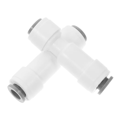 LOLIPPYY 2 Stück Rückflussverhinderer Teiliges Wasseranschluss Rückschlagklappe für Wasserfilter Ro Umkehrosmose Schnellverbinder Backflow Trinkwasseranschluss von LOLIPPYY