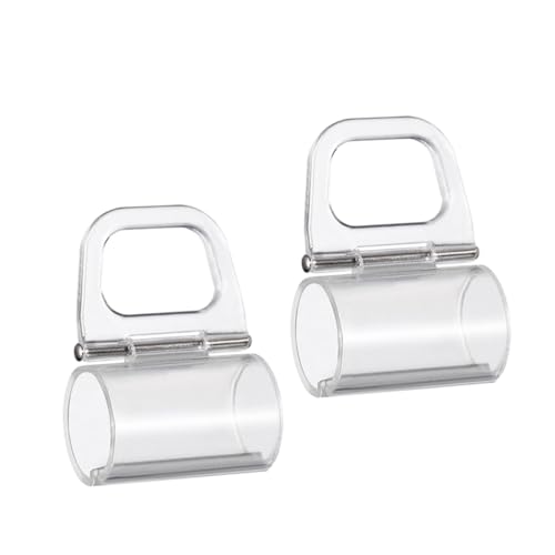 LOLIPPYY 2 Stück Schnurloser Transparenter Rollos Griff Klemmträger für Jalousien und Plissee Unauffällige Fensterhaken Elegantes Dezentes Vorhangzubehör für Wohn Gewerberäume LOLIPPYY 2 Stück Schnurloser Transparenter Rollos Griff Klemmträger für Jalousien und Plissee Unauffällige Fensterhaken Elegantes Dezentes Vorhangzubehör für Wohn Gewerberäume von LOLIPPYY