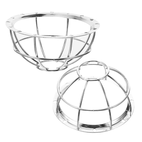 LOLIPPYY 2 Stück Sprinkler Schutzgitter aus Langlebigem Eisen Drahtgeflecht Stoßfestes Schutzgehäuse für Rauchmelder Einfache Montage Silberfarbener Sockel Feuerfest für Zuhause LOLIPPYY 2 Stück Sprinkler Schutzgitter aus Langlebigem Eisen Drahtgeflecht Stoßfestes Schutzgehäuse für Rauchmelder Einfache Montage Silberfarbener Sockel Feuerfest für Zuhause von LOLIPPYY