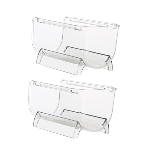 LOLIPPYY 2 Stück Stapler Teilig Transparentes Stapelbares Weinregal mit Organizer Platzsparende Flaschenaufbewahrung für Küche Bar Wohnzimmer Büro Geeignet als Business von LOLIPPYY