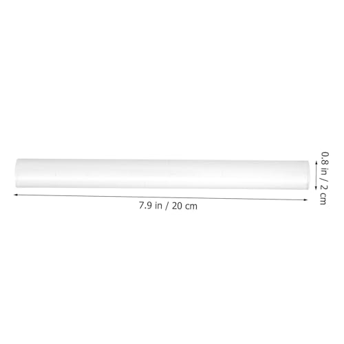 LOLIPPYY 2 Stück Teiliges Acryl Modellierwerkzeug mit Rollstab und Rechteckiger Platte Robustes Acryl für Polymermasse Kratzfestes Backing Board für Präzises Formen und von LOLIPPYY
