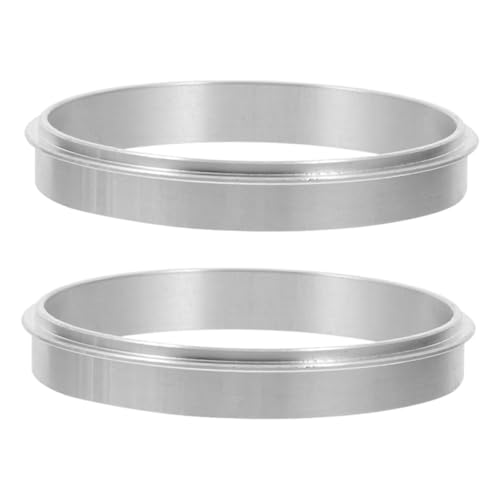 LOLIPPYY 2 Stück Teiliges Aluminium Dichtungsring für Automatische Milchtee Becher Versiegelungsmaschinen Kompatibel Papier und Plastikbechern Geeignet für Heiße und Kalte Wiederverwendbar von LOLIPPYY