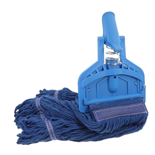 LOLIPPYY 2 Stück Teiliges Baumwoll Wischmopp Ersatzkopf mit Robustem Federclip Abnehmbar und Waschbar Einfache Installation für Haushalt und Gewerbe Kompatibel mit Roto Mop Bodenwischer LOLIPPYY 2 Stück Teiliges Baumwoll Wischmopp Ersatzkopf mit Robustem Federclip Abnehmbar und Waschbar Einfache Installation für Haushalt und Gewerbe Kompatibel mit Roto Mop Bodenwischer von LOLIPPYY
