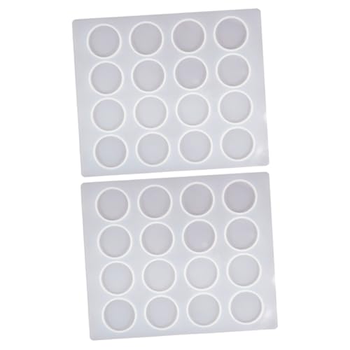 LOLIPPYY 2 Stück Teiliges DIY Silikonform Wachs Siegel Stempel Formen Handgefertigte Kreative Bastelwerkzeuge für Präzise Wachssiegel Herstellung von LOLIPPYY