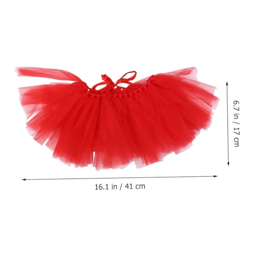 LOLIPPYY 2 Stück Teiliges Hunde Party mit Roter Tüllrock und Passendem Haarband Festliche Welpen Tutu Kleidung für Kleine Hunde Bequemes und Modisches Hundezubehör für Besondere Anlässe LOLIPPYY 2 Stück Teiliges Hunde Party mit Roter Tüllrock und Passendem Haarband Festliche Welpen Tutu Kleidung für Kleine Hunde Bequemes und Modisches Hundezubehör für Besondere Anlässe von LOLIPPYY