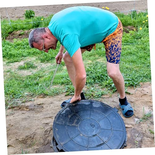 LOLIPPYY 2 Stück Teiliges Manhole Cover Hook Rostfreie Schachtdeckelheber aus Verstärktem Ergonomische Tür Abflussdeckel lifthaken für Sicheres Schnelles Anheben und Schutz der Hände LOLIPPYY 2 Stück Teiliges Manhole Cover Hook Rostfreie Schachtdeckelheber aus Verstärktem Ergonomische Tür Abflussdeckel lifthaken für Sicheres Schnelles Anheben und Schutz der Hände von LOLIPPYY