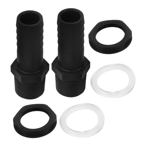 LOLIPPYY 2 Stück Teiliges Wasserbehälteranschluss Kunststoff Außengewinde Schlauchadapter für Teich Gartenschläuche Leicht und Langlebig LOLIPPYY 2 Stück Teiliges Wasserbehälteranschluss Kunststoff Außengewinde Schlauchadapter für Teich Gartenschläuche Leicht und Langlebig von LOLIPPYY
