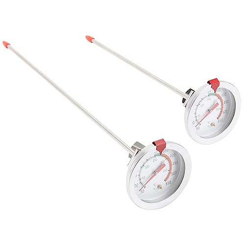 LOLIPPYY 2 Stück Thermometer mit Clip Teiliges Präzisions Fühler bis Hitzebeständig Geeignet für Frittieren Grillen Fleisch Kerntemperaturmessung LOLIPPYY 2 Stück Thermometer mit Clip Teiliges Präzisions Fühler bis Hitzebeständig Geeignet für Frittieren Grillen Fleisch Kerntemperaturmessung von LOLIPPYY