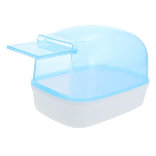 LOLIPPYY 2 Stück Transparente Hamsterbäder Kunststoff Hamsterbadewannen mit Abnehmbarem Tablett Staubdichtes Hamsterzubehör für Käfig Reinigung und Sandbad Geeignet LOLIPPYY 2 Stück Transparente Hamsterbäder Kunststoff Hamsterbadewannen mit Abnehmbarem Tablett Staubdichtes Hamsterzubehör für Käfig Reinigung und Sandbad Geeignet von LOLIPPYY