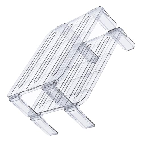 LOLIPPYY 2 Stück Transparenter Teilig Stapelbarer Kühlschrank Organizer Multifunktionales Küchenlagerregal für Übersichtliche Aufbewahrung Platzsparendes Fridge Storage Rack für Haushalt LOLIPPYY 2 Stück Transparenter Teilig Stapelbarer Kühlschrank Organizer Multifunktionales Küchenlagerregal für Übersichtliche Aufbewahrung Platzsparendes Fridge Storage Rack für Haushalt von LOLIPPYY
