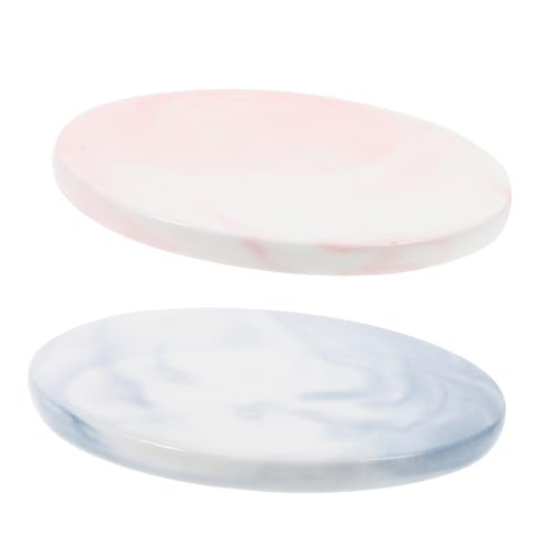LOLIPPYY 2 Stück Zwei Keramik Wachssiegel Platten Hitzebeständig Multifunktional als Untersetzer zur Einfachen Demontage von Wachssiegeln für Kreative DIY Projekte und Hochzeitsdekoration von LOLIPPYY