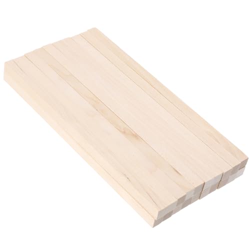 LOLIPPYY 20 Stück Quadratische Holzstäbe Stabile Kiefernholz dübel für Basteln DIY projekte Tortenstützen Vielseitige Holzleisten zum Bemalen und Handwerken LOLIPPYY 20 Stück Quadratische Holzstäbe Stabile Kiefernholz dübel für Basteln DIY projekte Tortenstützen Vielseitige Holzleisten zum Bemalen und Handwerken von LOLIPPYY