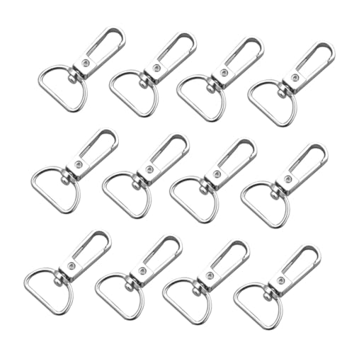 LOLIPPYY 20 Stück Teiliges DIY Schlüsselring aus Hochwertiger Legierung Drehbare Karabinerhaken und Federringverschlüsse für Taschen Rucksäcke Bastelprojekte und Handwerkliche LOLIPPYY 20 Stück Teiliges DIY Schlüsselring aus Hochwertiger Legierung Drehbare Karabinerhaken und Federringverschlüsse für Taschen Rucksäcke Bastelprojekte und Handwerkliche von LOLIPPYY