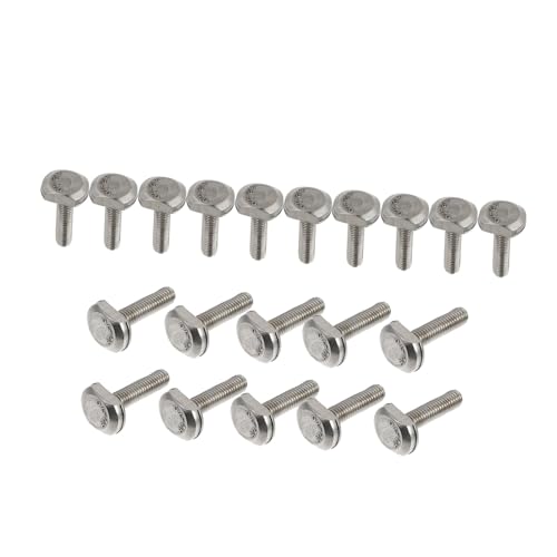 LOLIPPYY 20 Stück Teiliges Edelstahl T slot Schrauben Rostfrei Hohe Festigkeit Korrosionsbeständig für Aluminiumprofile und Geeignet LOLIPPYY 20 Stück Teiliges Edelstahl T slot Schrauben Rostfrei Hohe Festigkeit Korrosionsbeständig für Aluminiumprofile und Geeignet von LOLIPPYY