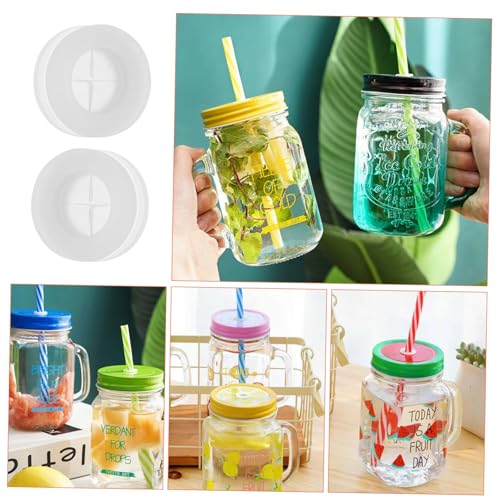 LOLIPPYY 20 Stück Teiliges Holzdeckel mit Strohhalmloch Langlebige Einmachglas Deckel Stopfen Strohhalm Fixierstopfen Staubdichte Wiederverwendbare Silikon Dichtung Geeignet für LOLIPPYY 20 Stück Teiliges Holzdeckel mit Strohhalmloch Langlebige Einmachglas Deckel Stopfen Strohhalm Fixierstopfen Staubdichte Wiederverwendbare Silikon Dichtung Geeignet für von LOLIPPYY