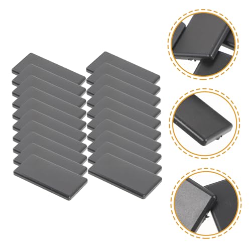 LOLIPPYY 20 Stück Teiliges Nylon Endkappen für Aluprofile Schutzkappen Aluminiumprofil Leicht Kompakt Einfache Montage Dunkles Doppel Design Langlebiger Profilverschluss für DIY Projekte LOLIPPYY 20 Stück Teiliges Nylon Endkappen für Aluprofile Schutzkappen Aluminiumprofil Leicht Kompakt Einfache Montage Dunkles Doppel Design Langlebiger Profilverschluss für DIY Projekte von LOLIPPYY