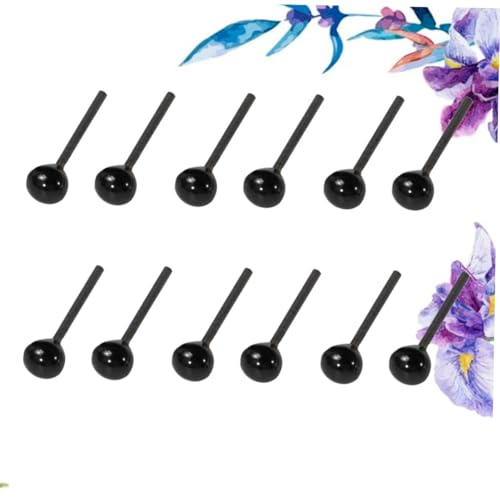 LOLIPPYY 200 Paare Schwarze Sicherheitsaugen aus Glas für DIY Stofftiere Basteln Scrapbooking Plüschtiere Zubehör Langlebig und Praktisch für Kreative Handarbeiten LOLIPPYY 200 Paare Schwarze Sicherheitsaugen aus Glas für DIY Stofftiere Basteln Scrapbooking Plüschtiere Zubehör Langlebig und Praktisch für Kreative Handarbeiten von LOLIPPYY