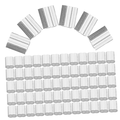 LOLIPPYY 200 Stück Teiliges Aluminium Crimphülsen für Stahlseil mit Doppelöse Langlebige Drahtseilklemme für Kabel Seilschlaufen Vielseitig Einsetzbar für Hunde Wäscheleinen und LOLIPPYY 200 Stück Teiliges Aluminium Crimphülsen für Stahlseil mit Doppelöse Langlebige Drahtseilklemme für Kabel Seilschlaufen Vielseitig Einsetzbar für Hunde Wäscheleinen und von LOLIPPYY