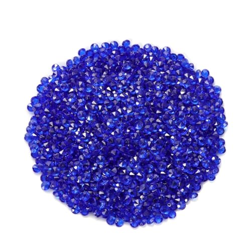 LOLIPPYY 2000 Stück Transparente Diamanten Deko Streudeko Hochzeit Dunkelblau Tischdeko Vase Füller Funkelnde für Party Feier Dekoration von LOLIPPYY