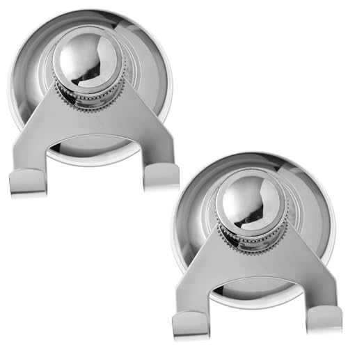 LOLIPPYY 2Stücke Saugnapf Wandhaken Bohrfreie Aufhängung für Bad Wasser und Ölschutz Starke Halterung für Handtücher Mäntel LOLIPPYY 2Stücke Saugnapf Wandhaken Bohrfreie Aufhängung für Bad Wasser und Ölschutz Starke Halterung für Handtücher Mäntel von LOLIPPYY