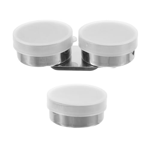 LOLIPPYY 2Stücke Teiliges Farbmischbecher mit Deckel für Ölfarben Pinselreiniger mit Clip für Künstler und Kunststudenten für Zuhause und LOLIPPYY 2Stücke Teiliges Farbmischbecher mit Deckel für Ölfarben Pinselreiniger mit Clip für Künstler und Kunststudenten für Zuhause und von LOLIPPYY