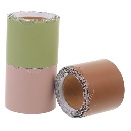 LOLIPPYY 3 Rollen Pinnwand Bordüre Wellenförmige Papierbordüre Klassenzimmer Dekoration Tafel DIY Randabschluss für Büro Fenster Wand Kindergarten LOLIPPYY 3 Rollen Pinnwand Bordüre Wellenförmige Papierbordüre Klassenzimmer Dekoration Tafel DIY Randabschluss für Büro Fenster Wand Kindergarten von LOLIPPYY