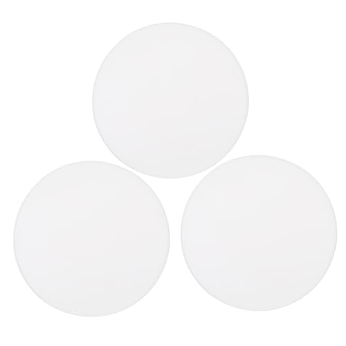 LOLIPPYY 3 STÜCKE Silikon Türstopper Runde Türpuffer mit Stoßdämpfender Funktion Leise Möbel Schutzpolster Vielseitig Einsetzbar und Kratzfrei für Wände und Türen von LOLIPPYY
