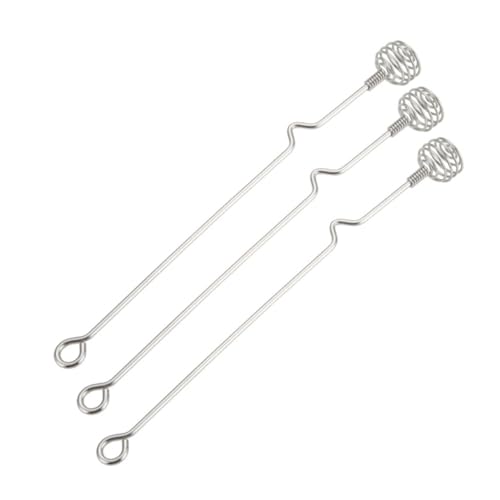 LOLIPPYY 3 Stück Honiglöffel Rührstäbe aus Edelstahl Langlebige Teestab mit Langem Griff Lebensmittelecht Ergonomisch Vielseitig für Honig Tee Cocktails und Getränke LOLIPPYY 3 Stück Honiglöffel Rührstäbe aus Edelstahl Langlebige Teestab mit Langem Griff Lebensmittelecht Ergonomisch Vielseitig für Honig Tee Cocktails und Getränke von LOLIPPYY