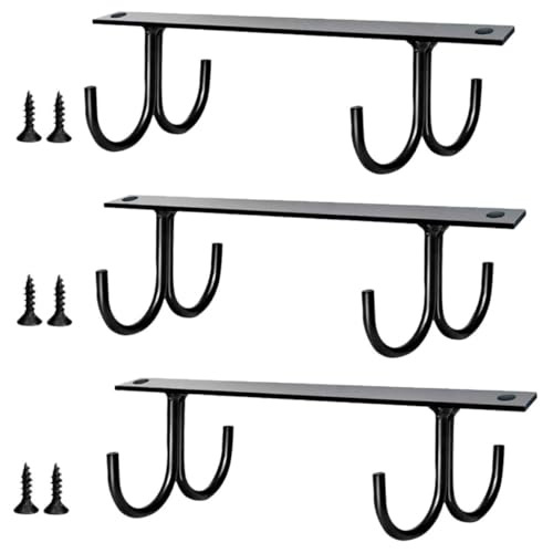 LOLIPPYY 3 Stück Metallbecherhalter Unter Schrank Haken Platzsparender Küchenbecher Halter Stabile Metallhaken für Gläser Einfache Montage als Küchenzubehör und Geschenk LOLIPPYY 3 Stück Metallbecherhalter Unter Schrank Haken Platzsparender Küchenbecher Halter Stabile Metallhaken für Gläser Einfache Montage als Küchenzubehör und Geschenk von LOLIPPYY