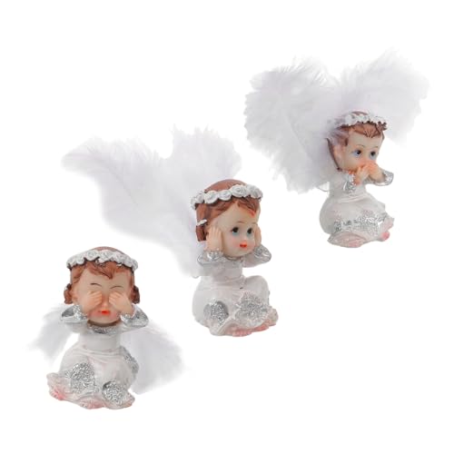 LOLIPPYY 3 Stück Mini Engel Figurinen aus Hochwertigem Resin Europäischer Stil Kleine Weihnachtsdeko für Fairy Garden Tisch Kamin Festliche Szene Langlebig und Detailreich Gestaltet LOLIPPYY 3 Stück Mini Engel Figurinen aus Hochwertigem Resin Europäischer Stil Kleine Weihnachtsdeko für Fairy Garden Tisch Kamin Festliche Szene Langlebig und Detailreich Gestaltet von LOLIPPYY
