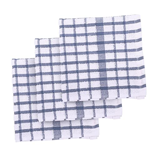 LOLIPPYY 3 Stück Reine Baumwolle Küchentücher Waffelmuster Saugstarke Geschirrtücher für Haushalt Spüllappen Vielseitig Einsetzbar Fusselfrei Hochwertige Reinigungstücher von LOLIPPYY