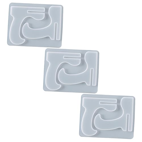 LOLIPPYY 3 Stück Silikonform Teiliges DIY Handyhalter Gießform für Epoxidharz Handwerk Telefonständer Basteln Zuhause Kunstwerke von LOLIPPYY