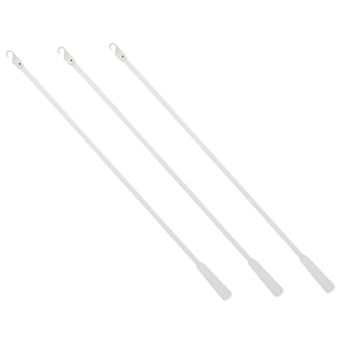 LOLIPPYY 3 Stück Teiliges Fiberglas Gardinenstab mit Haken Langlebige Senkrechte Jalousienstange Ersatzteil Leichter Gardinenstab für Leichtes Hochziehen von Verdunkelungsvorhängen LOLIPPYY 3 Stück Teiliges Fiberglas Gardinenstab mit Haken Langlebige Senkrechte Jalousienstange Ersatzteil Leichter Gardinenstab für Leichtes Hochziehen von Verdunkelungsvorhängen von LOLIPPYY
